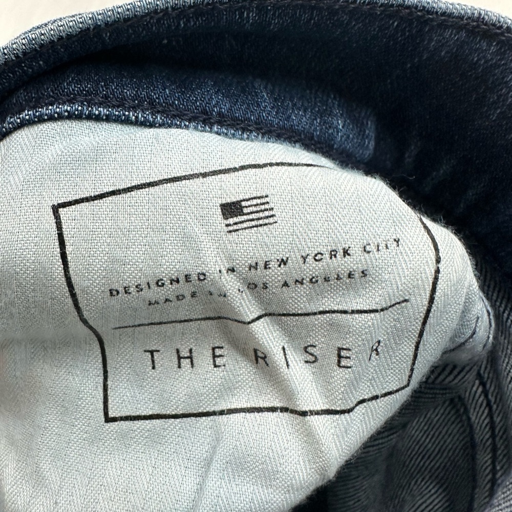 AYR Jeans Womens 28x26 (25x26) Blue‎ The Riser Skinny Fit Denim Stretch Fray Hem - Picture 12 of 12